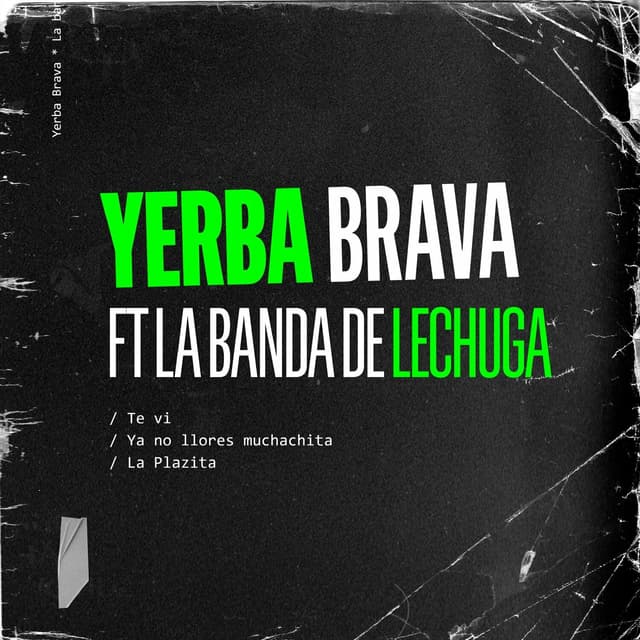 Album cover art for Te Vi / Ya No Llores Muchachita / La Plazita