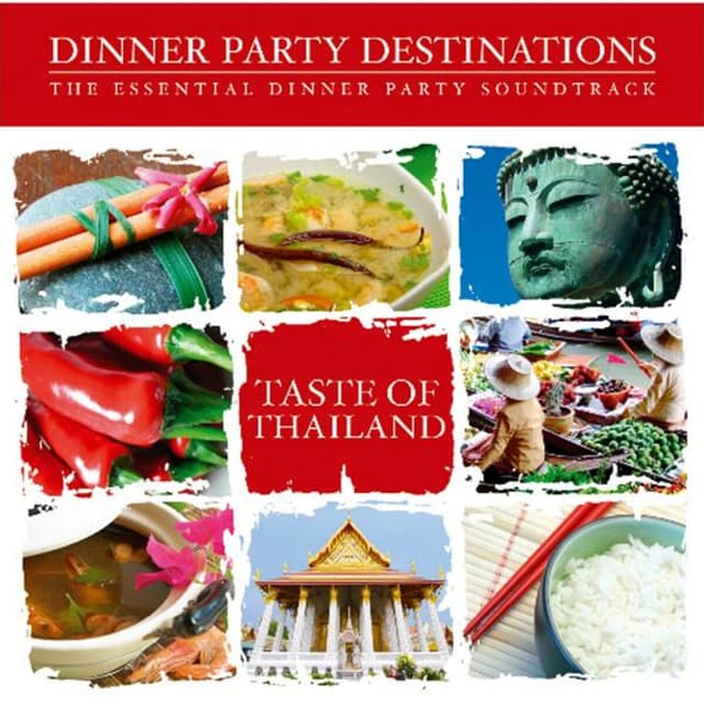 Album cover art for Bar De Lune Presents Dinner Party Destination Thailand - Digital Version