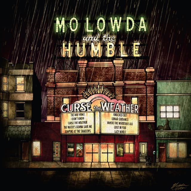 Album cover art for Curse the Weather