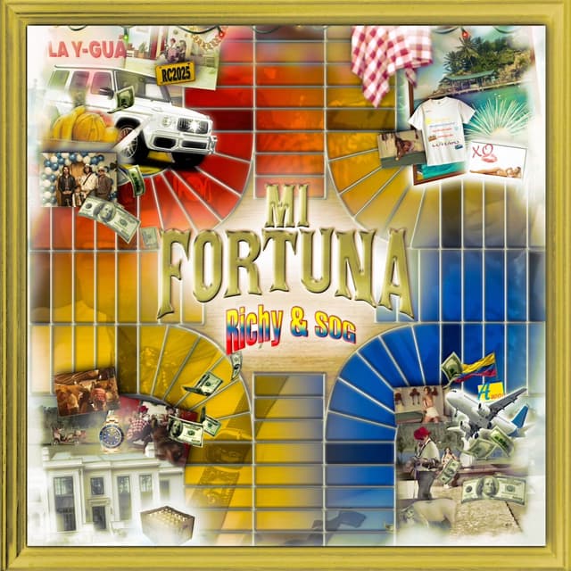 Album cover art for Mi Fortuna