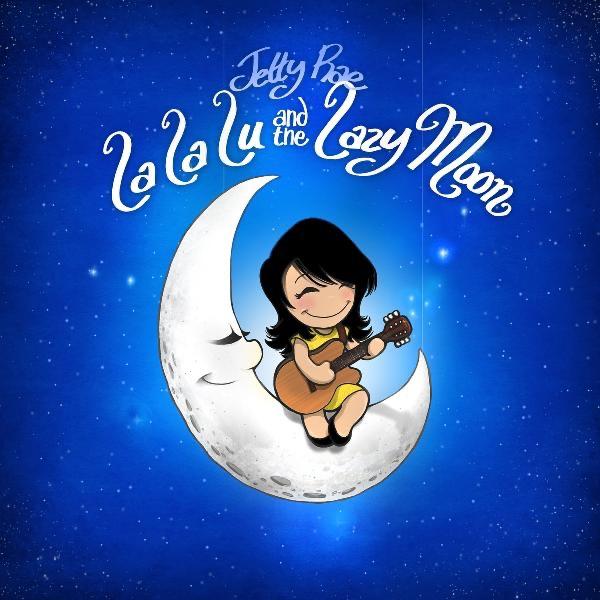 Album cover art for La La Lu and the Lazy Moon