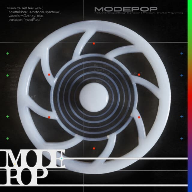 Album cover art for MODE POP