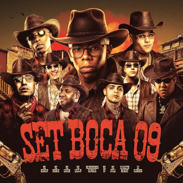 Album cover art for SET BOCA 09 (feat. Mc Jvila, Mc Lele JP, Mc Leozin, Mc Bruninho da Praia & DJ Glenner)