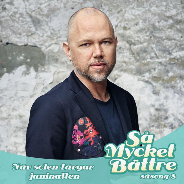 Album cover art for När solen färgar juninatten