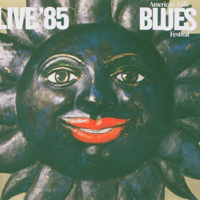 Album cover art for American Folk Blues Festival '85