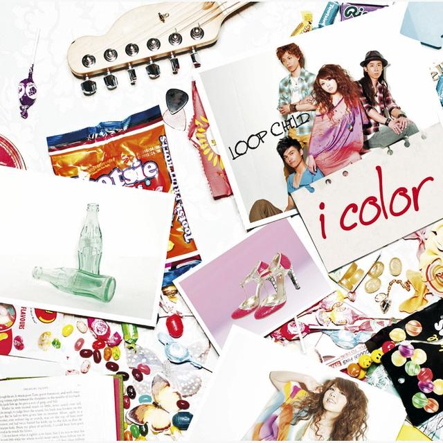 Album cover art for i color