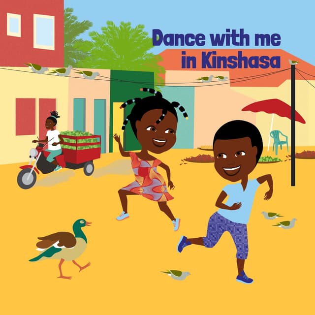 Album cover art for Dance with Me in Kinshasa