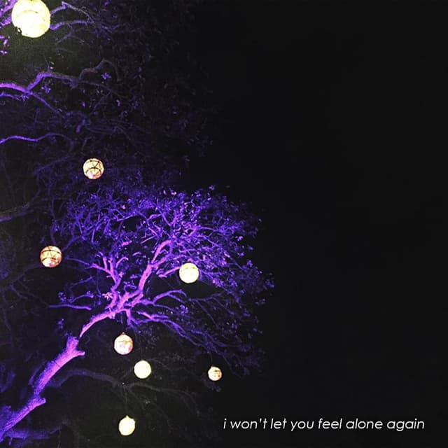 Album cover art for i won't let you feel alone again