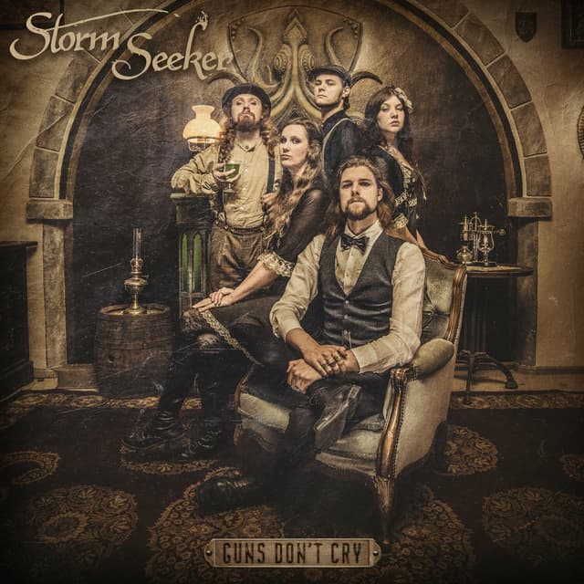 Album cover art for Guns Don't Cry
