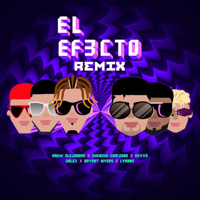 Album cover art for El Efecto (Remix)