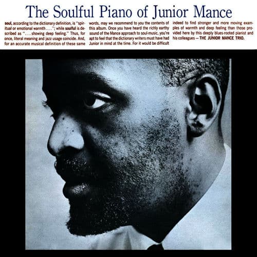 Album cover art for The Soulful Piano of Junior Mance