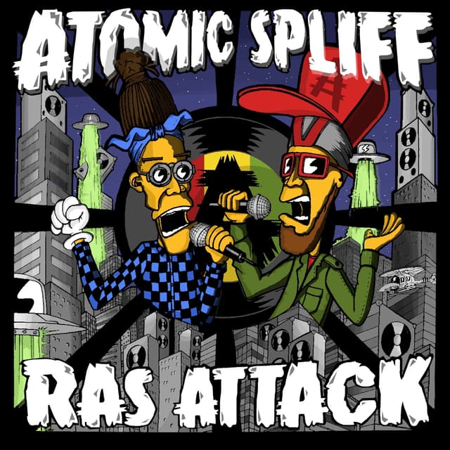 Album cover art for Ras Attack