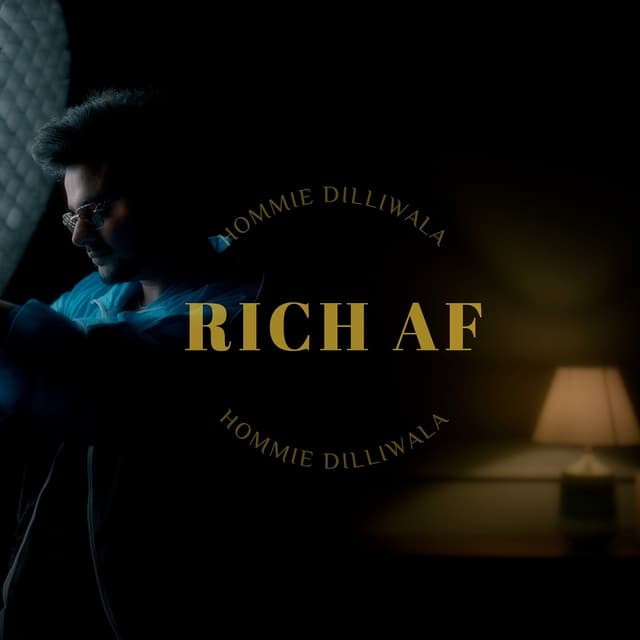 Album cover art for Rich Af