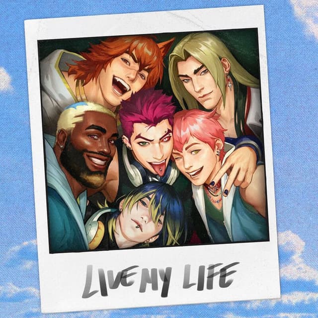 Album cover art for Live My Life