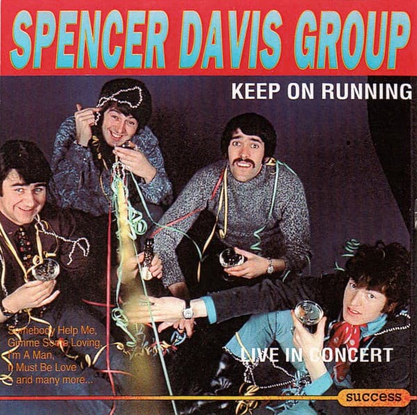 Album cover art for Keep on Running (Live in Concert)