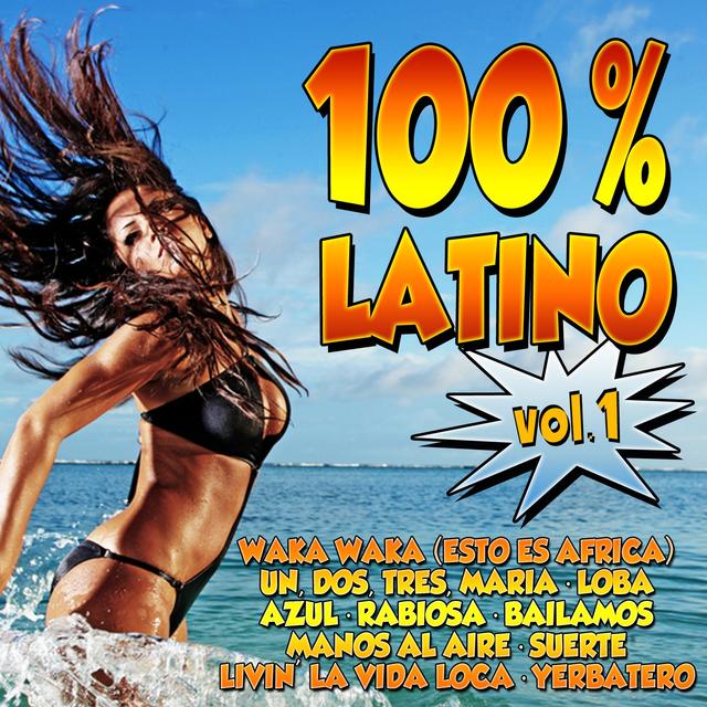 Album cover art for 100% Latino Vol.1