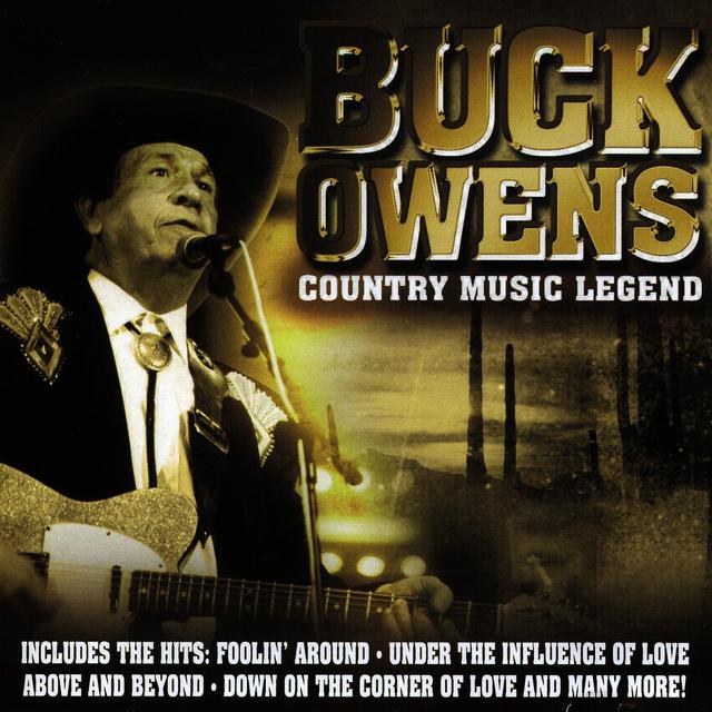 Album cover art for Buck Owens Country Music Legend