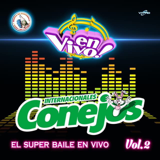 Album cover art for El Super Baile en Vivo Vol.2. Música de Guatemala para los Latinos (En Vivo)