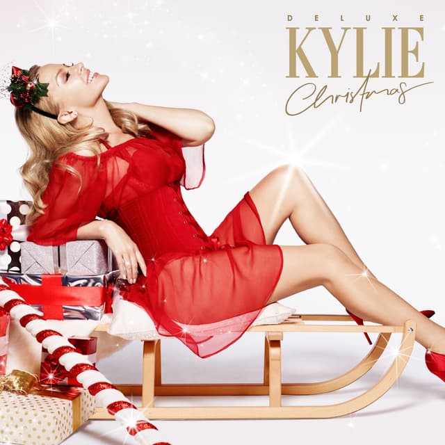 Album cover art for Kylie Christmas