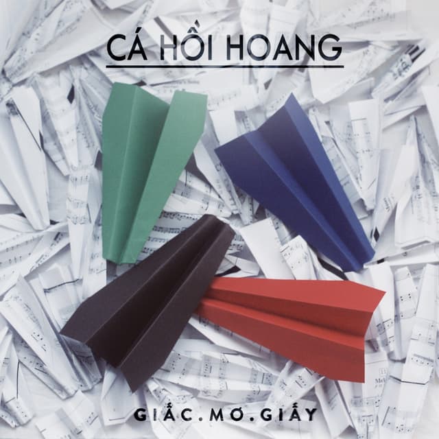 Album cover art for Giấc.mơ.giấy