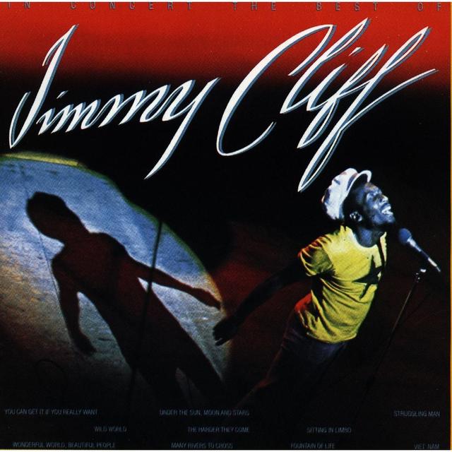 Album cover art for In Concert : The Best of Jimmy Cliff