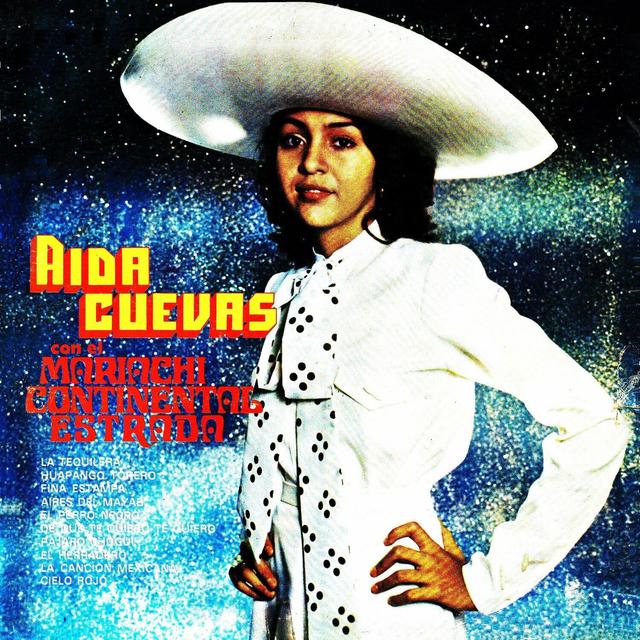 Album cover art for Aida Cuevas con el mariachi continental Estrada