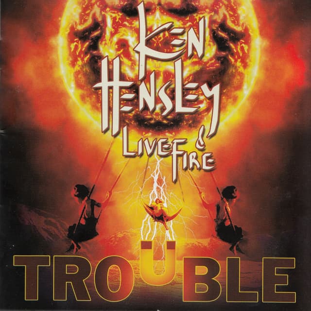 Album cover art for Trouble