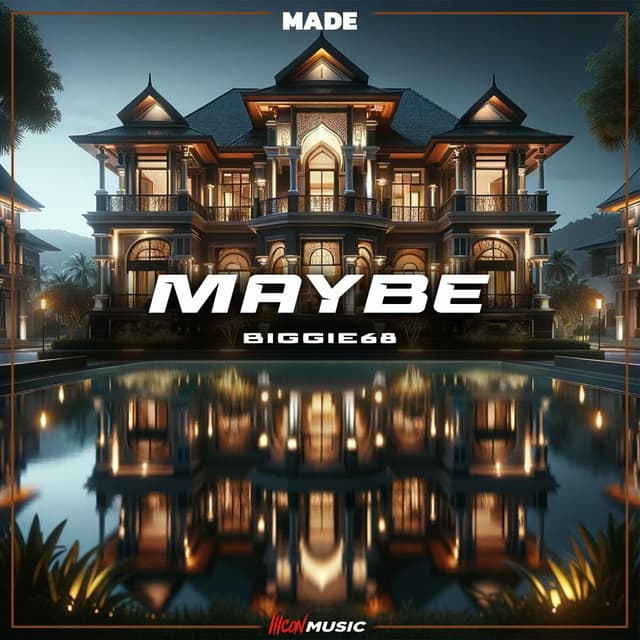 Album cover art for Maybe