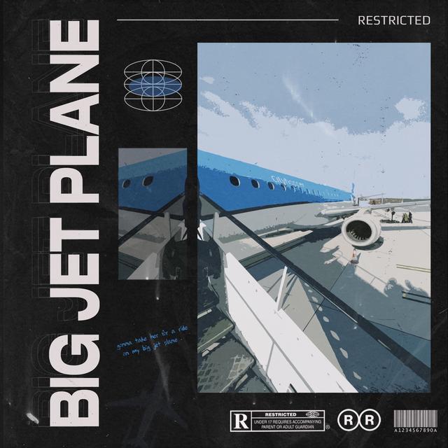 Album cover art for Big Jet Plane