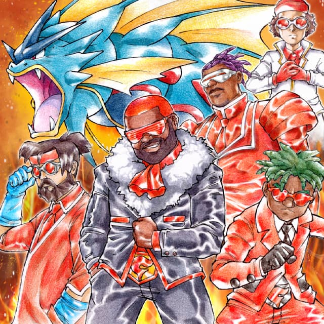 Album cover art for TEAM FLARE!