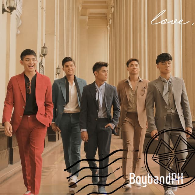 Album cover art for Love, BoybandPH