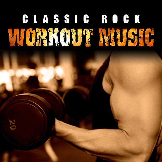 Album cover art for Classic Rock Workout Music