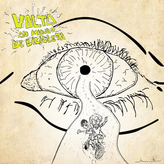 Album cover art for Volta ao mundo de bicicleta