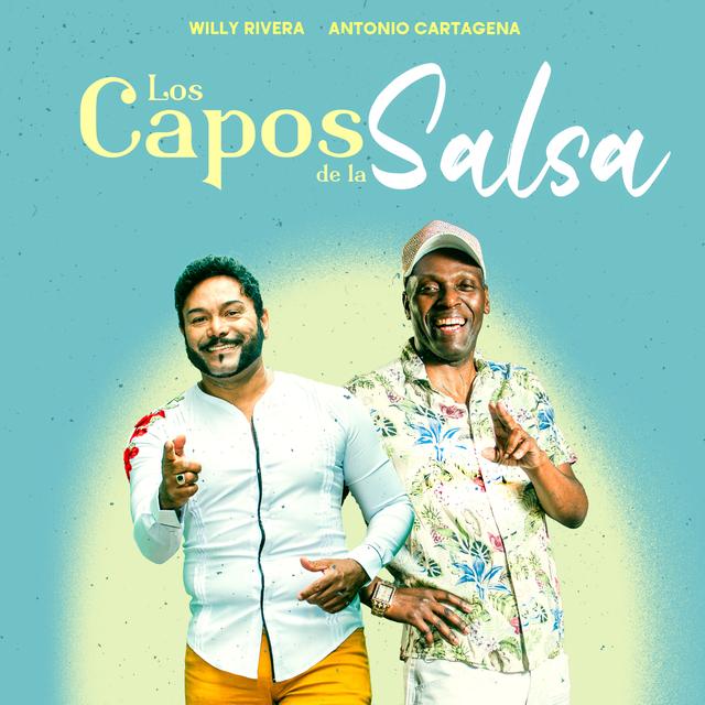 Album cover art for Capos de la salsa