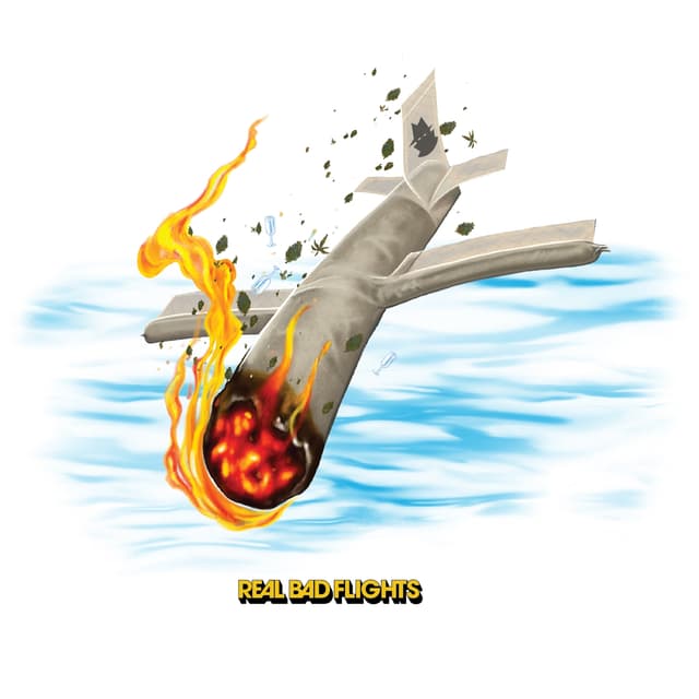 Album cover art for Real Bad Flights