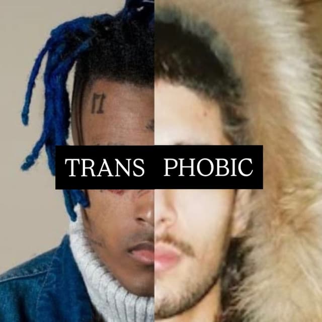 Album cover art for TRANSPHOBIC!!!