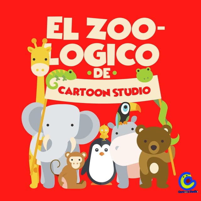 Album cover art for El Zoológico de Cartoon Studio