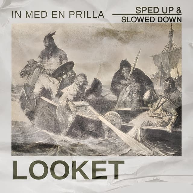 Album cover art for IN MED EN PRILLA (SPED UP & SLOWED DOWN)