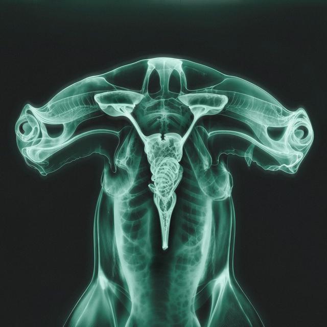 Album cover art for Shark Brain / Dolphin