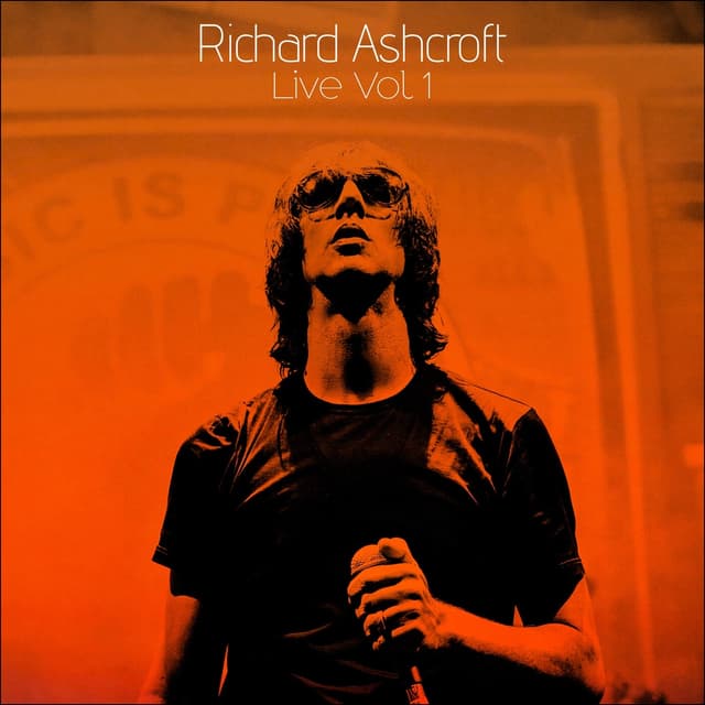 Album cover art for Richard Ashcroft Live Vol 1