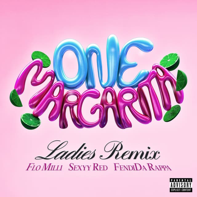 Album cover art for One Margarita (Ladies remix)