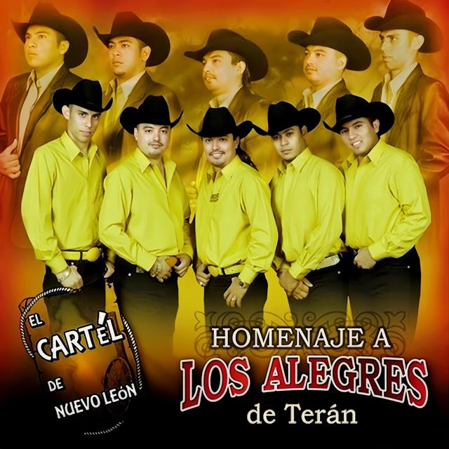 Album cover art for Homenaje A Los Alegres De Terán