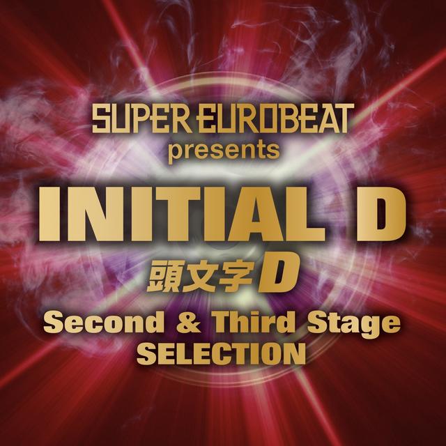 Album cover art for SUPER EUROBEAT presents INITIAL D Second & Third Stage SELECTION