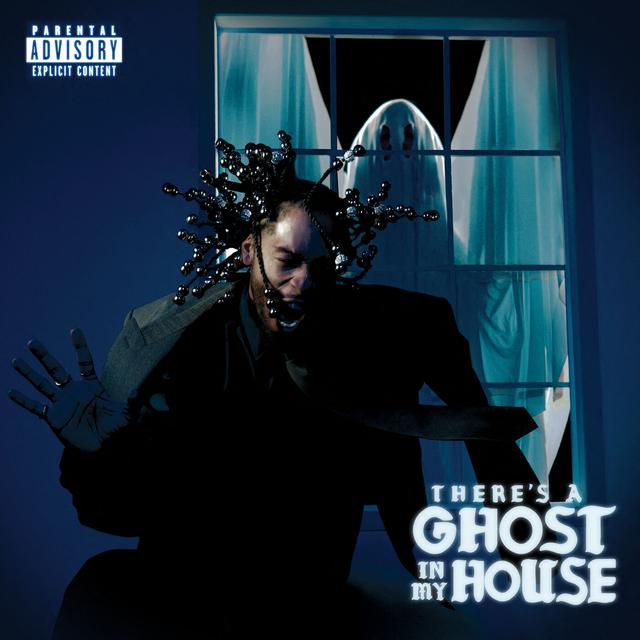Album cover art for THERE’S A GHOST IN MY HOUSE.