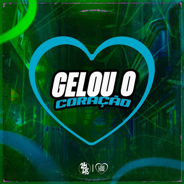 Album cover art for Gelou o Coração