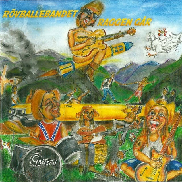 Album cover art for Raggen Går