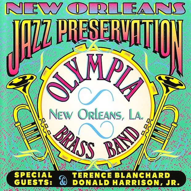 Album cover art for New Orleans Jazz Preservation