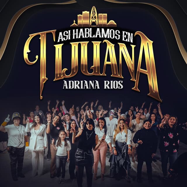 Album cover art for Asi Hablamos en Tijuana
