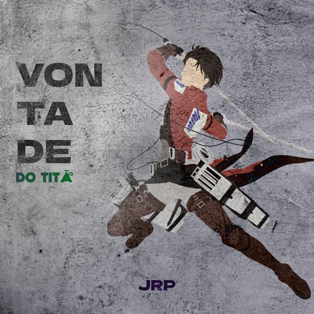 Album cover art for Vontade do Titã (Eren Yeager)
