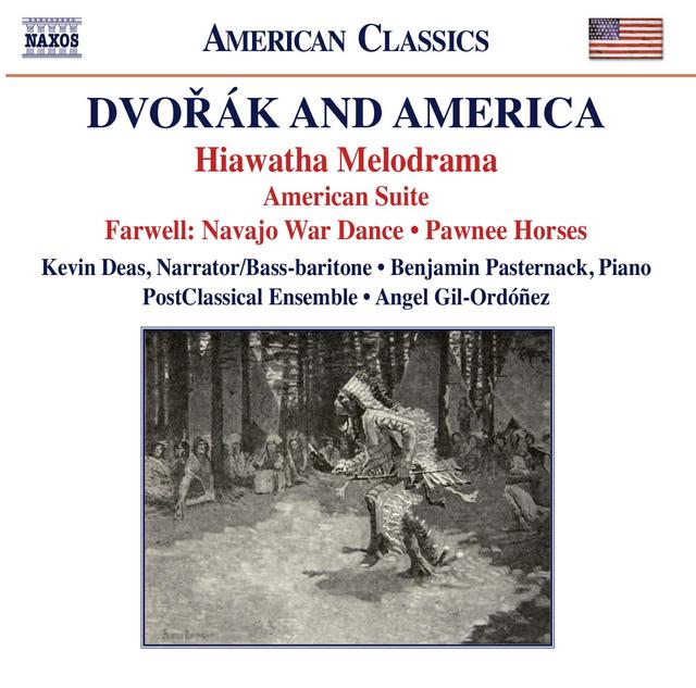 Album cover art for Dvořák and America